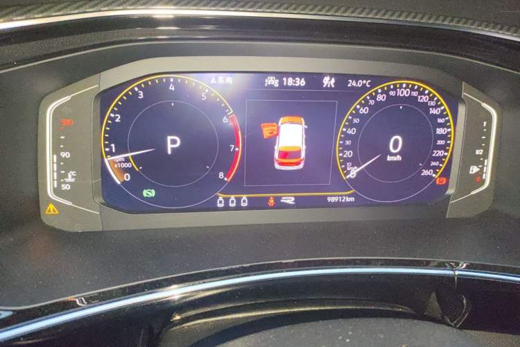 Used Volkswagen Tayron 2020 380TSI All-Wheel Drive R-Line Connected Version Instrument Cluster