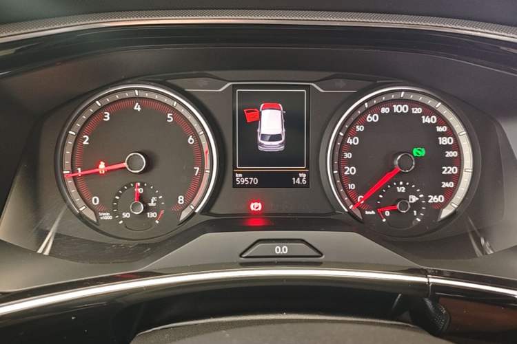 Used Volkswagen Tayron 2020 330TSI Two-Wheel Drive Luxury Smart Connectivity Version Instrument Cluster