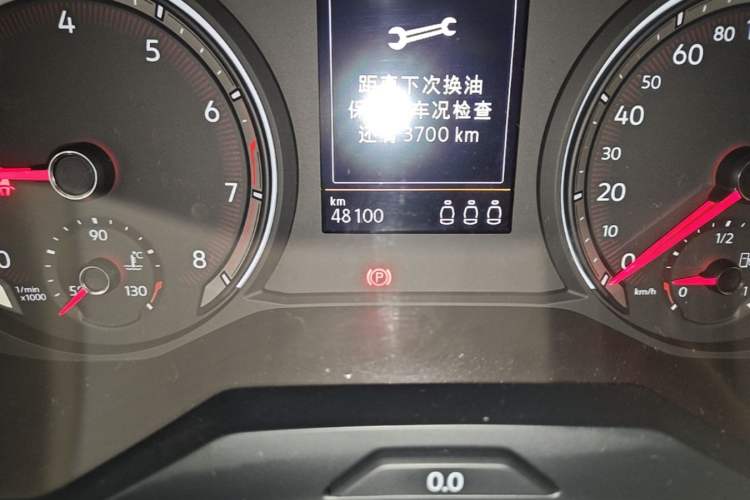 Used Volkswagen Tayron 2020 330TSI Two-Wheel Drive Luxury Smart Connectivity Version Odometer Close Up