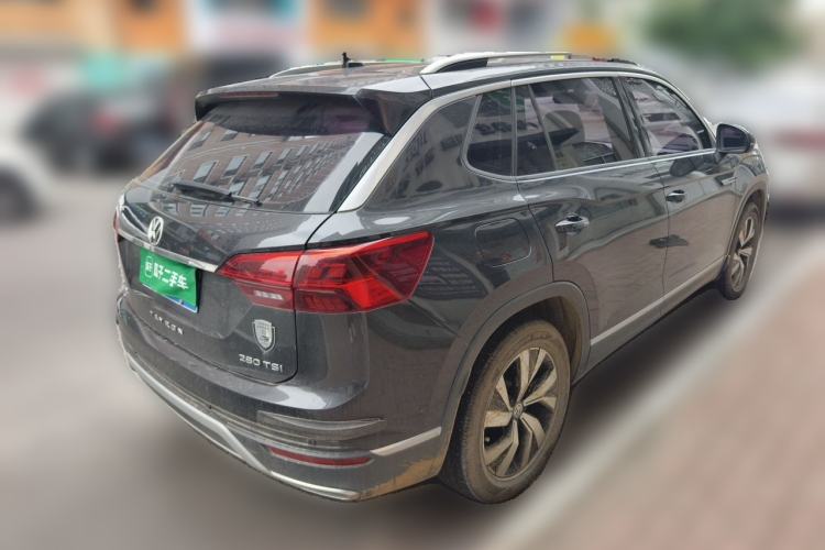 Used Volkswagen Tayron 2020 280TSI Two-Wheel Drive Luxury Connect Edition Rear Right 45 Deg