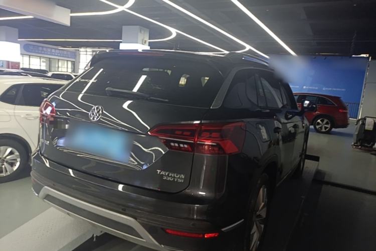 Used Volkswagen Tayron 2020 330TSI Two-Wheel Drive Luxury Connected Pro Edition Rear Right 45 Deg
