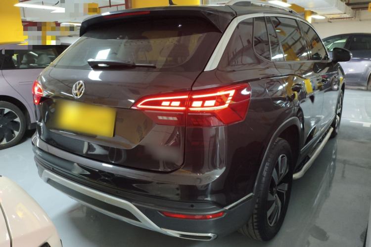 Used Volkswagen Tayron 2020 280TSI Two-Wheel Drive Luxury Connect Edition Rear Right 45 Deg
