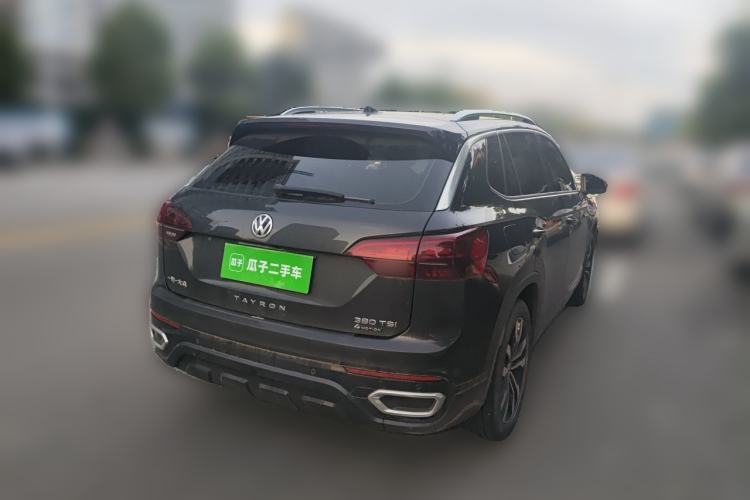 Used Volkswagen Tayron 2020 380TSI All-Wheel Drive R-Line Connected Version Rear Right 45 Deg