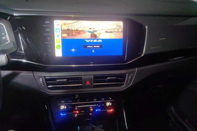 Used Volkswagen Tayron 2020 380TSI Four-Wheel Drive Luxury Connect Pro Edition Audio And AC Panel