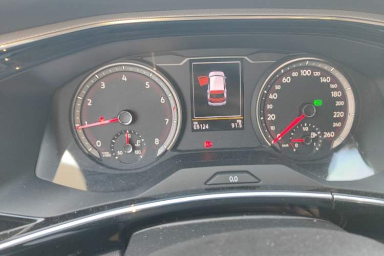 Used Volkswagen Tayron 2020 330TSI Two-Wheel Drive Luxury Smart Connectivity Version Instrument Cluster