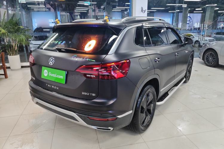 Used Volkswagen Tayron 2020 280TSI Two-Wheel Drive Luxury Connect Edition Rear Right 45 Deg
