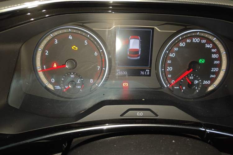 Used Volkswagen Tayron 2020 330TSI Two-Wheel Drive Luxury Smart Connectivity Version Instrument Cluster