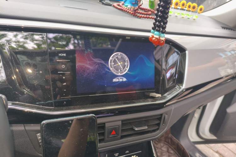 Used Volkswagen Tayron 2020 330TSI Two-Wheel Drive Luxury Smart Connectivity Version Audio And AC Panel