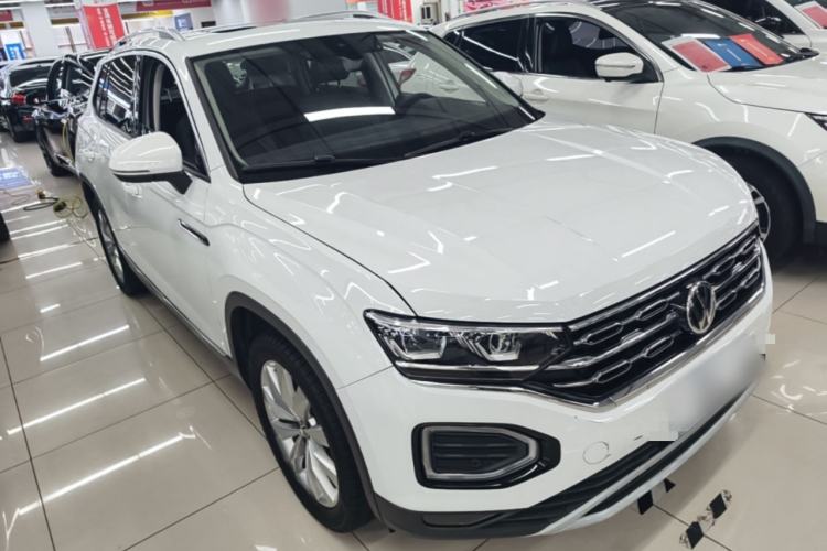 Used Volkswagen Tayron 2020 330TSI Two-Wheel Drive Luxury Smart Connectivity Version Front Right 45 Deg