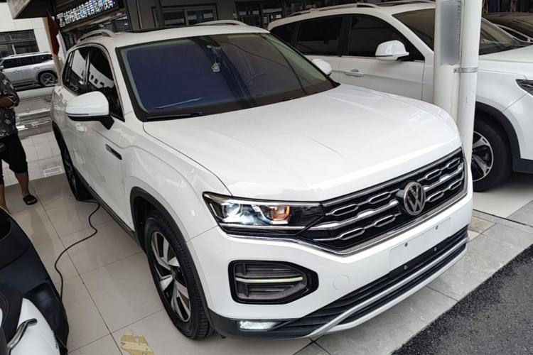 Used Volkswagen Tayron 2020 330TSI Two-Wheel Drive Luxury Smart Connectivity Version Front Right 45 Deg