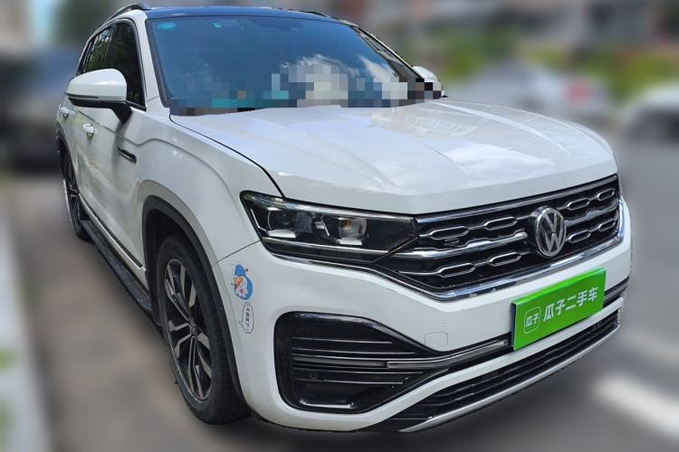 Used Volkswagen Tayron 2020 380TSI All-Wheel Drive R-Line Connected Version Front Right 45 Deg