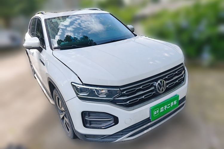 Used Volkswagen Tayron 2020 280TSI Two-Wheel Drive Luxury Connect Edition Front Right 45 Deg