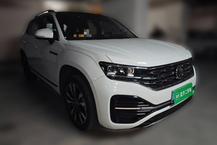 Used Volkswagen Tayron 2020 380TSI All-Wheel Drive R-Line Connected Version Front Right 45 Deg