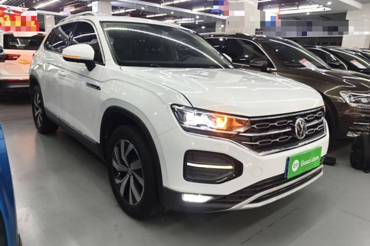 Used Volkswagen Tayron 2020 280TSI Two-Wheel Drive Luxury Connect Edition Front Right 45 Deg