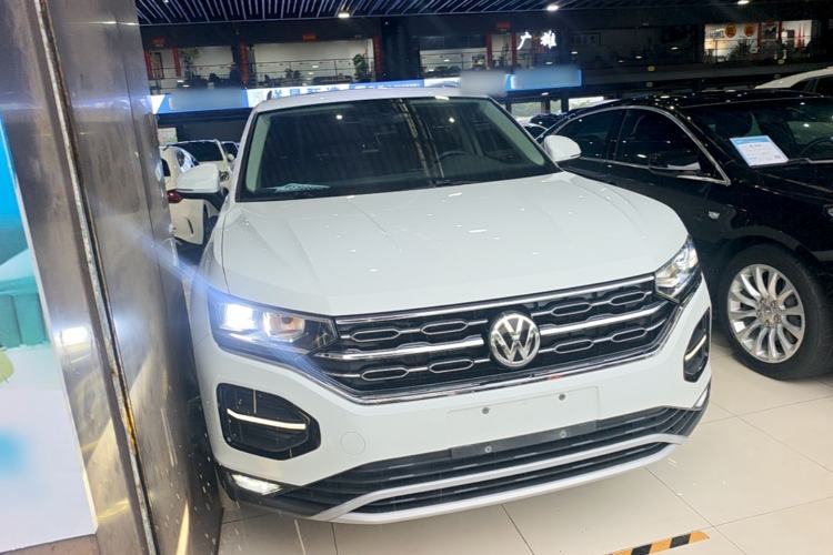 Used Volkswagen Tayron 2020 330TSI Two-Wheel Drive Luxury Smart Connectivity Version Front Right 45 Deg