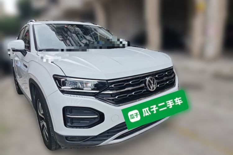 Used Volkswagen Tayron 2020 280TSI Two-Wheel Drive Luxury Connect Edition Front Right 45 Deg