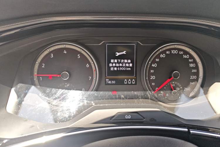 Used Volkswagen Tayron 2020 330TSI Two-Wheel Drive Luxury Smart Connectivity Version Instrument Cluster