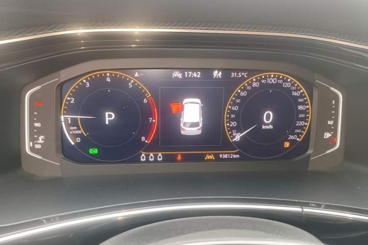 Used Volkswagen Tayron 2020 330TSI Two-Wheel Drive Luxury Connected Pro Edition Instrument Cluster