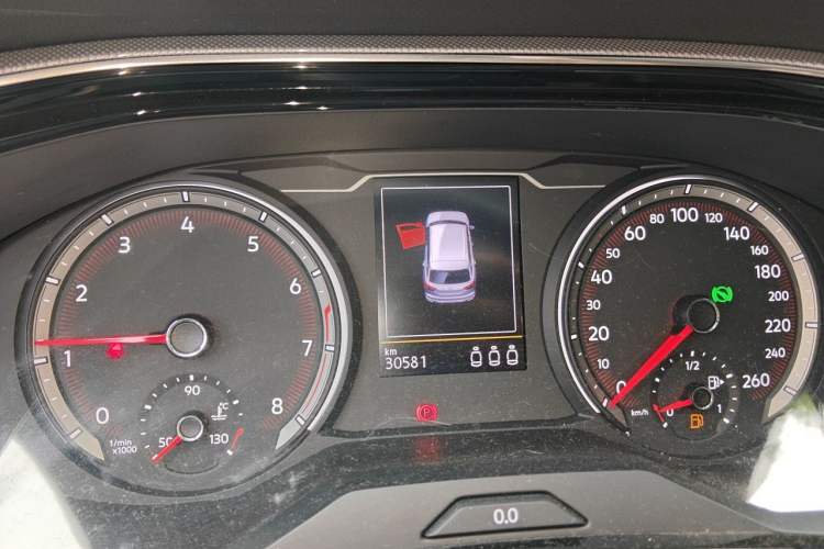Used Volkswagen Tayron 2020 280TSI Two-Wheel Drive Luxury Connect Edition Instrument Cluster