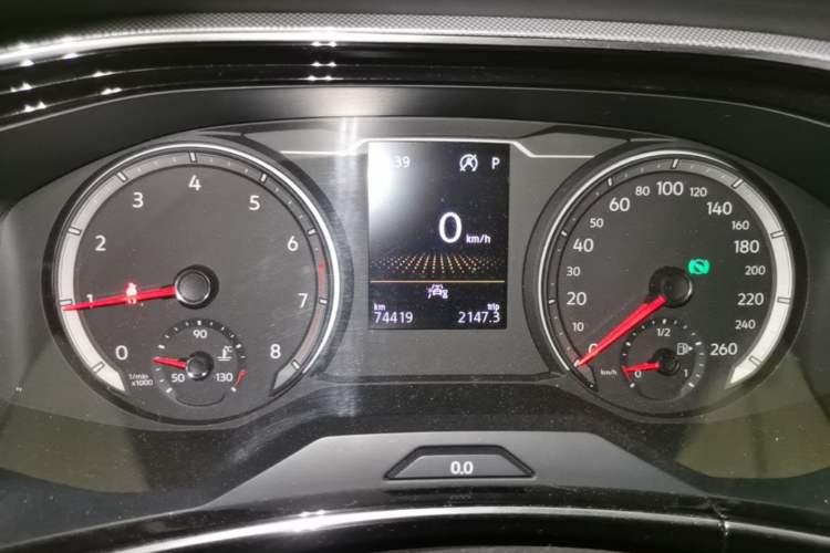 Used Volkswagen Tayron 2020 330TSI Two-Wheel Drive Luxury Smart Connectivity Version Instrument Cluster