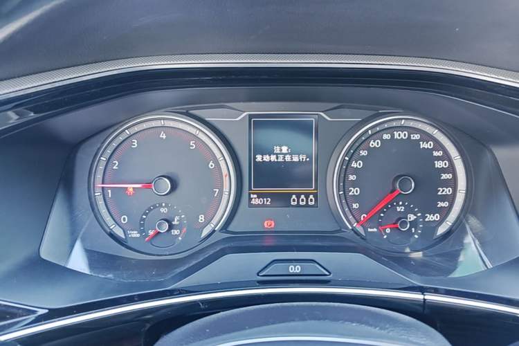 Used Volkswagen Tayron 2020 330TSI Two-Wheel Drive Luxury Smart Connectivity Version Instrument Cluster