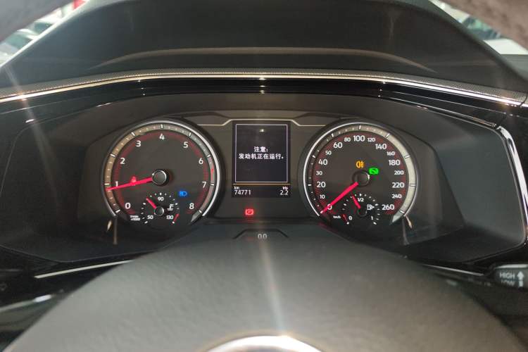 Used Volkswagen Tayron 2020 330TSI Two-Wheel Drive Luxury Smart Connectivity Version Instrument Cluster