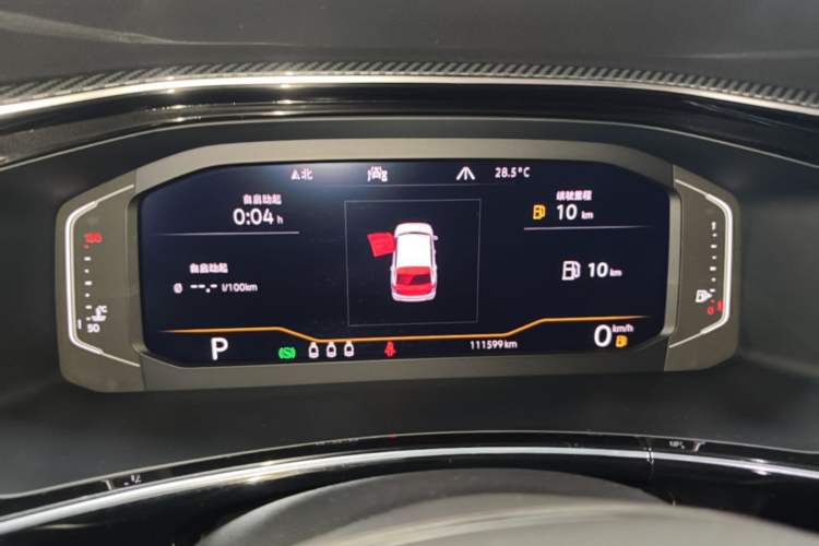 Used Volkswagen Tayron 2020 330TSI Two-Wheel Drive Luxury Smart Connectivity Version Instrument Cluster