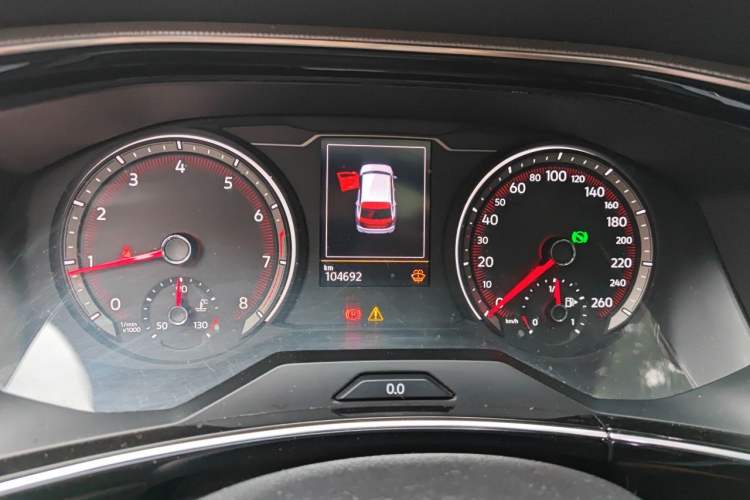 Used Volkswagen Tayron 2020 330TSI Two-Wheel Drive Luxury Connected Pro Edition Instrument Cluster