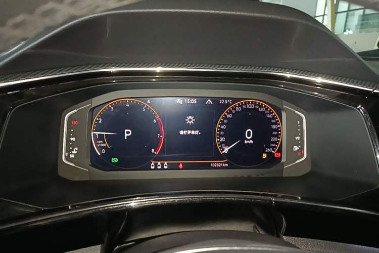Used Volkswagen Tayron 2020 330TSI Two-Wheel Drive Luxury Connected Pro Edition Instrument Cluster
