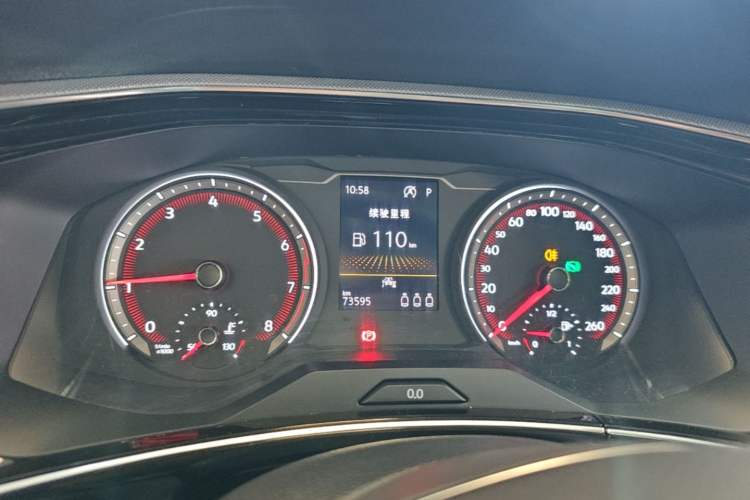 Used Volkswagen Tayron 2020 330TSI Two-Wheel Drive Luxury Smart Connectivity Version Instrument Cluster