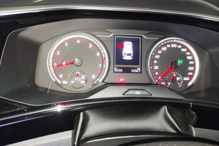 Used Volkswagen Tayron 2020 330TSI Two-Wheel Drive Luxury Smart Connectivity Version Instrument Cluster