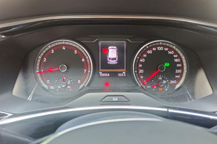 Used Volkswagen Tayron 2020 330TSI Two-Wheel Drive Luxury Smart Connectivity Version Instrument Cluster