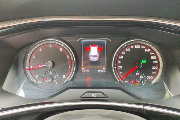 Used Volkswagen Tayron 2020 330TSI Two-Wheel Drive Luxury Smart Connectivity Version Instrument Cluster