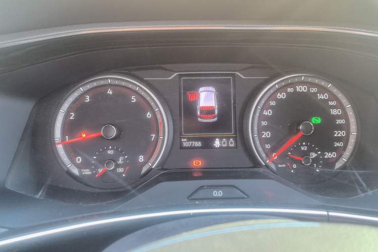 Used Volkswagen Tayron 2020 330TSI Two-Wheel Drive Luxury Smart Connectivity Version Instrument Cluster