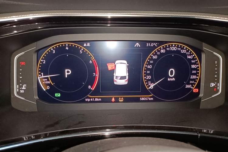 Used Volkswagen Tayron 2020 330TSI Two-Wheel Drive Luxury Smart Connectivity Version Instrument Cluster
