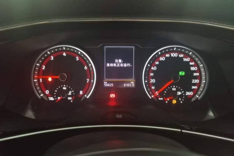 Used Volkswagen Tayron 2020 330TSI Two-Wheel Drive Luxury Smart Connectivity Version Instrument Cluster
