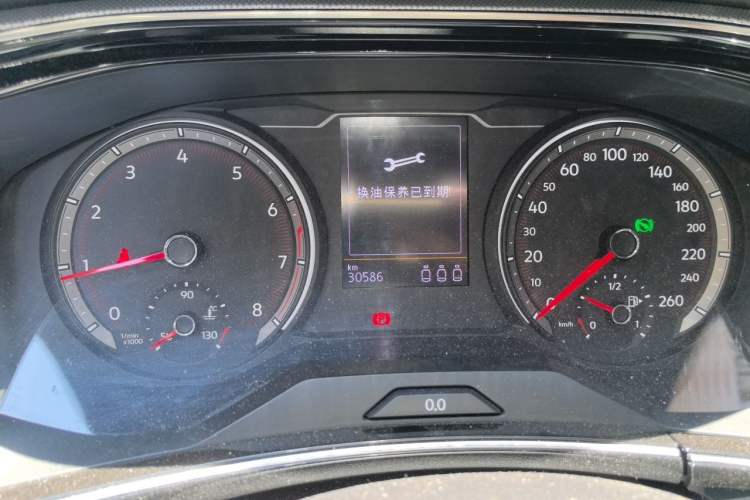 Used Volkswagen Tayron 2020 330TSI Two-Wheel Drive Luxury Smart Connectivity Version Instrument Cluster