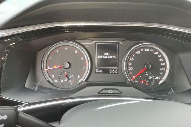 Used Volkswagen Tayron 2020 330TSI Two-Wheel Drive Luxury Smart Connectivity Version Instrument Cluster