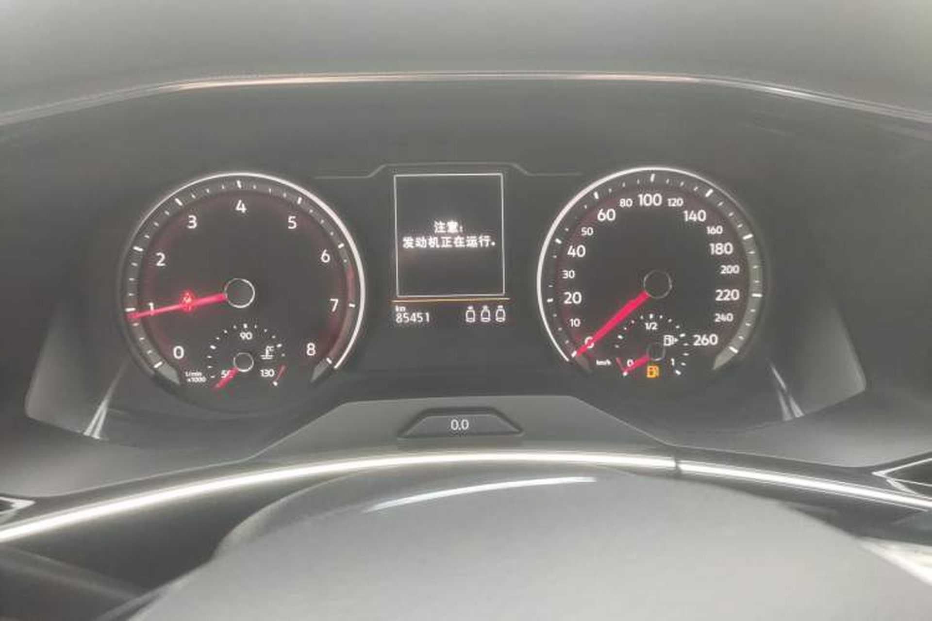 Used Volkswagen Tayron 2020 330TSI Two-Wheel Drive Luxury Smart Connectivity Version Instrument Cluster