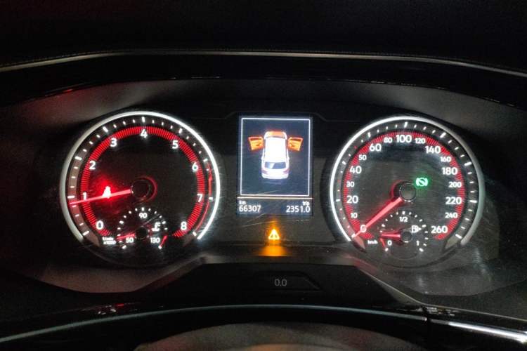 Used Volkswagen Tayron 2020 280TSI Two-Wheel Drive Luxury Connect Edition Instrument Cluster