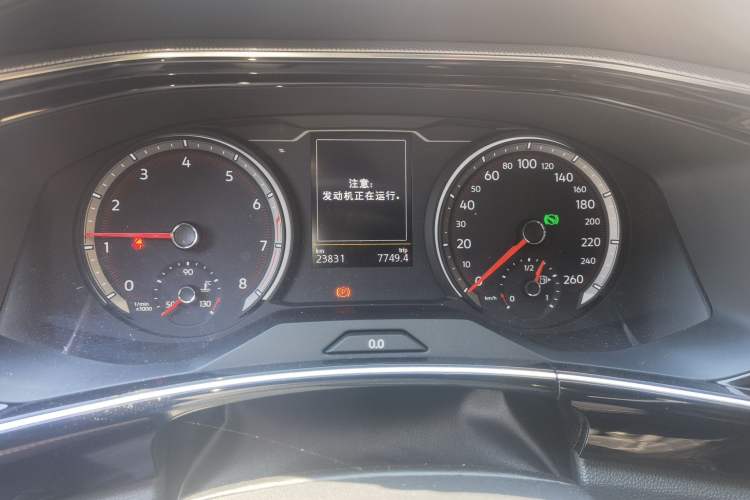 Used Volkswagen Tayron 2020 330TSI Two-Wheel Drive Luxury Smart Connectivity Version Instrument Cluster