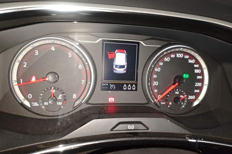 Used Volkswagen Tayron 2020 330TSI Two-Wheel Drive Luxury Smart Connectivity Version Instrument Cluster