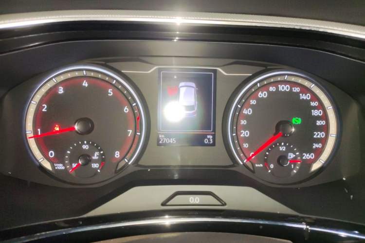 Used Volkswagen Tayron 2020 330TSI Two-Wheel Drive Luxury Smart Connectivity Version Instrument Cluster