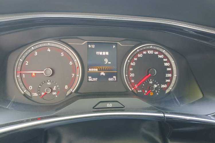 Used Volkswagen Tayron 2020 280TSI Two-Wheel Drive Luxury Connect Edition Instrument Cluster