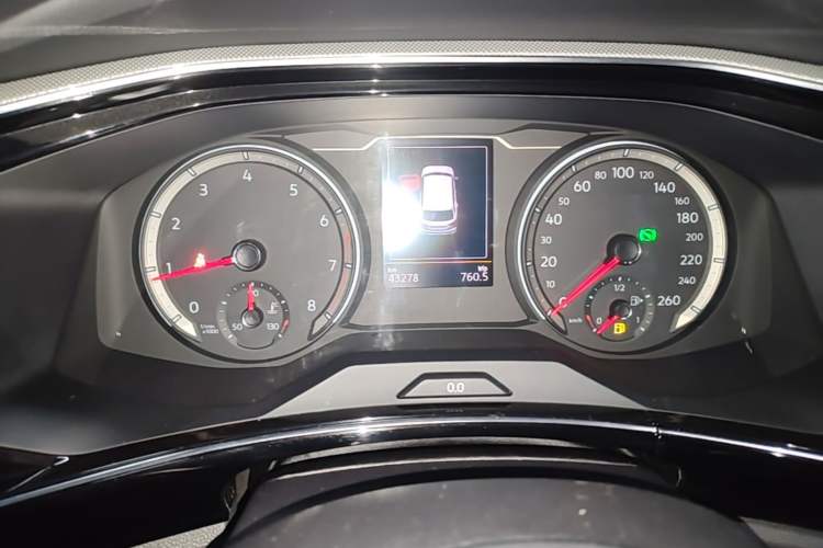 Used Volkswagen Tayron 2020 330TSI Two-Wheel Drive Luxury Smart Connectivity Version Instrument Cluster