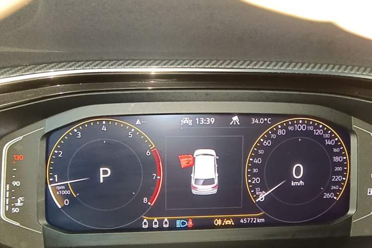 Used Volkswagen Tayron 2020 330TSI Two-Wheel Drive Luxury Connected Pro Edition Instrument Cluster