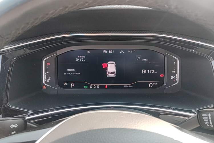 Used Volkswagen Tayron 2020 330TSI Two-Wheel Drive Luxury Smart Connectivity Version Instrument Cluster