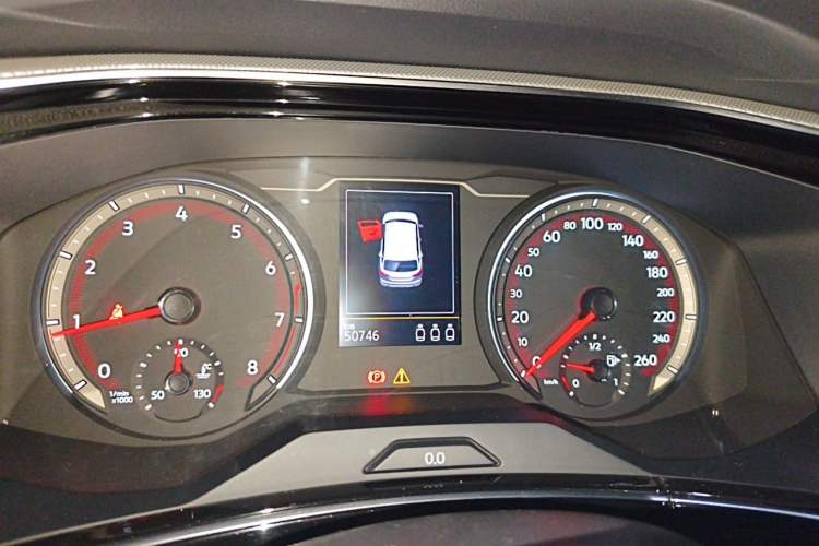 Used Volkswagen Tayron 2020 330TSI Two-Wheel Drive Luxury Smart Connectivity Version Instrument Cluster