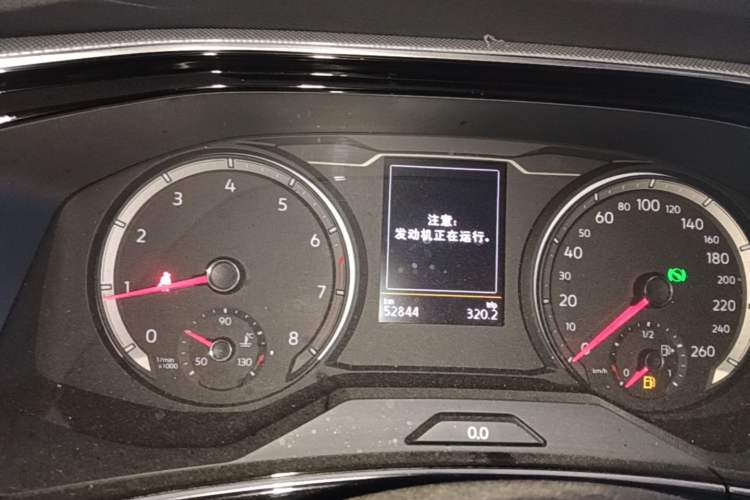 Used Volkswagen Tayron 2020 330TSI Two-Wheel Drive Luxury Smart Connectivity Version Instrument Cluster