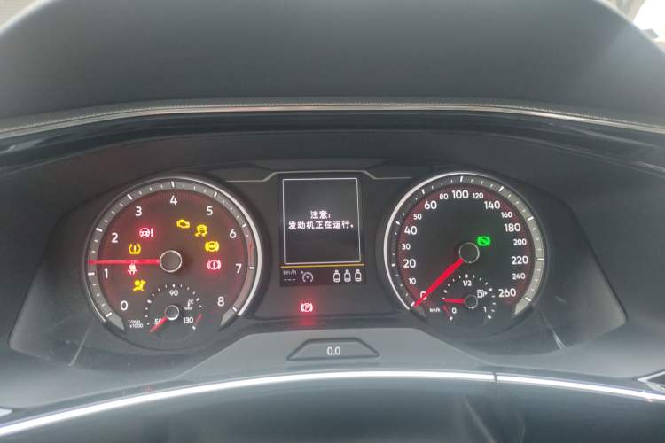 Used Volkswagen Tayron 2020 330TSI Two-Wheel Drive Luxury Smart Connectivity Version Instrument Cluster